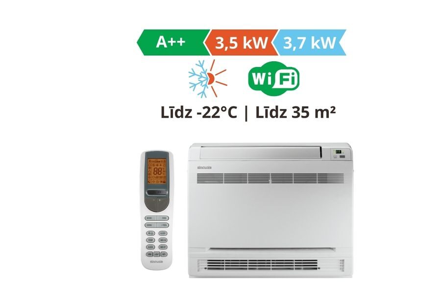 Gaisa kondicionieris, Sinclair Griestu Split komplēkts 3,5kW┃ASP-12B